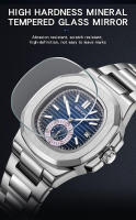 Reloj de hombre resistente al agua de cuarzo con calendario luminoso y correa de acero inoxidable - details 25