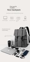 Mochilas de computadora minimalistas para hombres, todas de moda, mochilas de ocio de gran capacidad para estudiantes universitarios - details 20