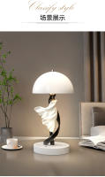 Figuras de arte abstracto moderno pequeñas lámparas nocturnas adornos de mesa de la cama del dormitorio decoración del hogar - details 5