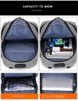 Mochila para Hombre, Mochila multifunción Llena de computadora, Mochila antirrobo - details 43