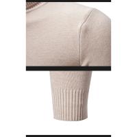 Suéter Casual de Hombre Primavera Moda Básica Sólida Cuello Mock Ajustado Comodidad Tejido de Otoño para Mujeres Material Exterior Viscosa - details 18