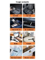 Aspirador de coche inalámbrico de 9000Pa, carga USB, aparato de limpieza portátil de 1200mAh, Mini aspirador en seco y húmedo para el hogar - details 5