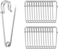Pinzas de Acero Resistentes Paquete de 30 Ideal para Mantas, Artesanías, Faldas, Kilts, Broches - details 0