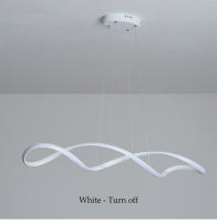 Luz Colgante Moderna LEFAN de 90CM Lámpara de techo Flush Montaje de Aluminio para Cocina Island Estudio - details 13