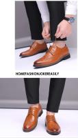 Zapatos formales de oficial, zapatos de cuero para hombre - Compras en línea - details 8