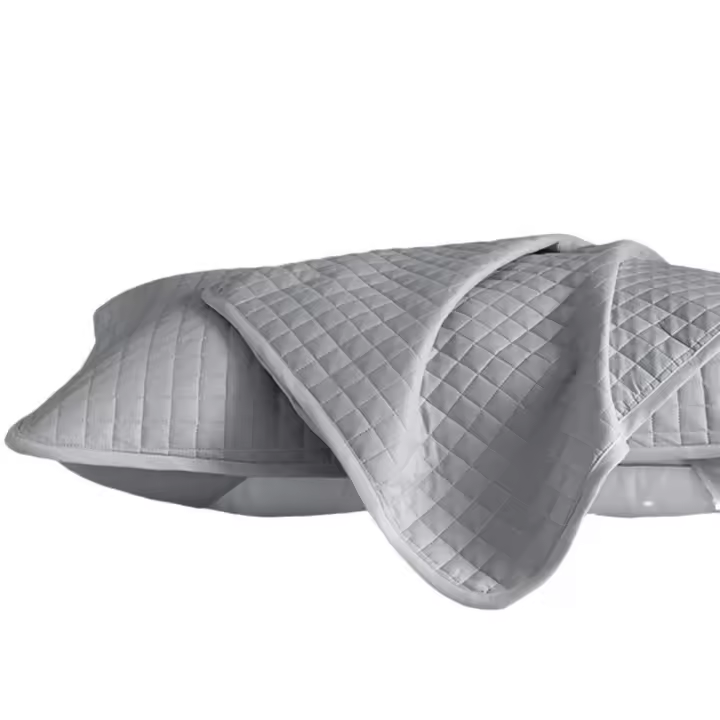 Funda de almohada duradera para prevención de manchas, cómoda toalla a prueba de sudor, funda de almohada suave para dormitorio, 2 uds. - 1