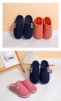 Nuevas zapatillas de algodón para mujer, gruesas, antideslizantes, para el hogar, interior, cálidas, de felpa, para parejas, de pelo, para otoño e invierno, de algodón, para hombre. - details 13