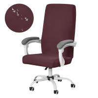 Funda para silla de oficina repelente al agua, tela elástica de LICRA, funda para asiento de ordenador, fundas universales para sillas de juegos, 1 ud. - details 15