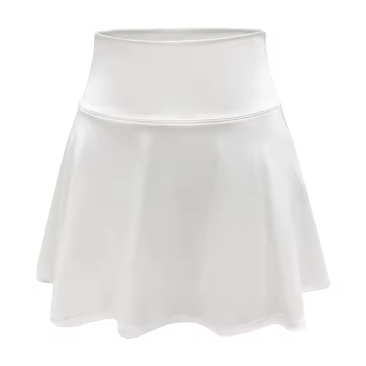 Falda de Yoga para mujer, faldas de tenis de secado rápido, cintura alta, falda deportiva antiexposición falsa de dos piezas, faldas deportivas para correr y Fitness - 1