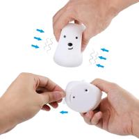 Lámpara LED Mini de Dibujos Animados Luz Nocturna RGB Portátil Silicona - details 5