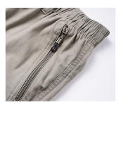 Pantalones Cortos de Algodón Puro para Hombres CHAIFENKO Ligeros, Múltiples Bolsillos, Ajuste Regular, Moda de Verano para Exteriores - details 10