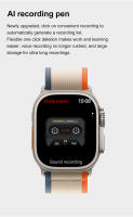 Reloj inteligente DT Ultra 2, dispositivo con control del ritmo cardíaco, ajuste del brillo, brújula, Modo deportivo, GPS incorporado, , novedad de 2024 - details 17