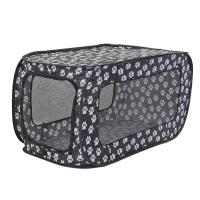 Tienda de campaña Rectangular plegable portátil para mascotas, jaula para perros, valla para cachorros, perrera para gatos, tiendas de juegos para mascotas, túnel transpirable, casa para perros - details 12
