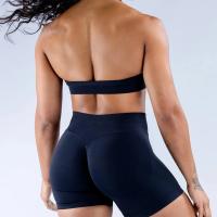 Sujetador deportivo sin costuras para mujer, ropa deportiva de secado rápido con Espalda descubierta, alta elasticidad, a prueba de golpes, para Yoga - details 20