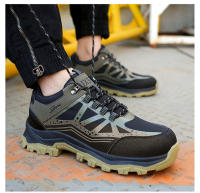 ZAPATOS DE TRABAJO protectores con punta de acero, calzado de seguridad indestructible, antideslizantes, ligeros, para hombre y mujer - details 14