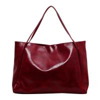 Bolso de mano para mujer, bolsa para axila a la moda, bolso de hombro de cuero Pu suave de gran capacidad, bolso cruzado Retro, bolsos de cubo portátiles informales - details 24