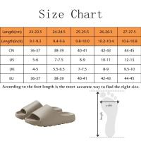 Zapatillas de Coco Sandalias de Suela Gruesa de Nube para Hombres y Mujeres Moda de Verano - details 0