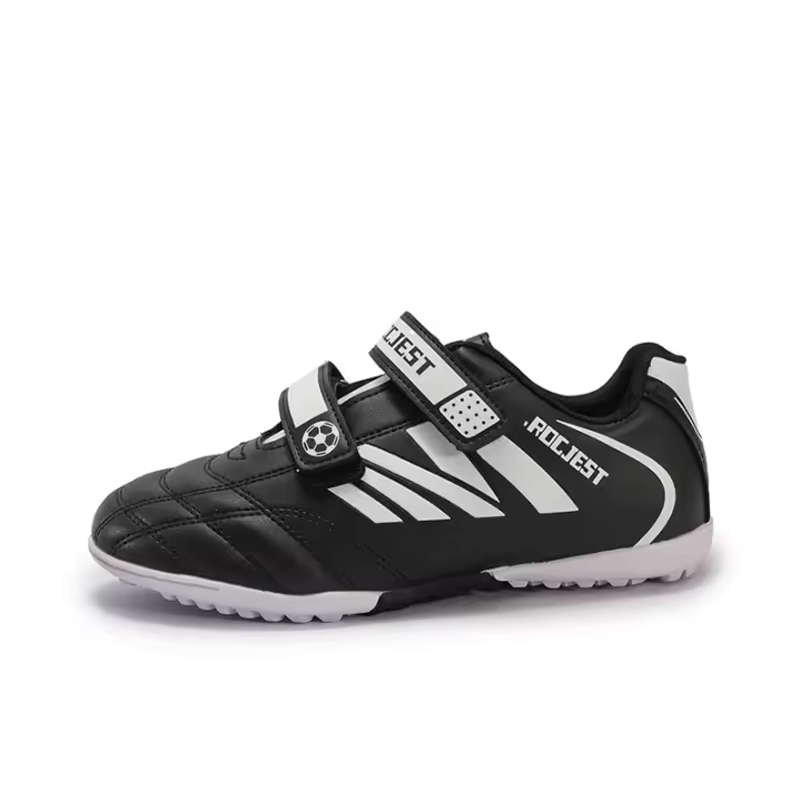 Zapatos de fútbol para niños y niñas TF, tacos rotos, ligeros, transpirables, antideslizantes, zapatos de entrenamiento. - 1