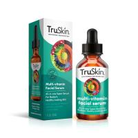 Suero facial TruSkin con 11 vitaminas y minerales derivados de plantas para una piel radiante y saludable: potentes antioxidantes y vitaminas nutritivas para la nutrición de la piel, 1 fl oz - details 0