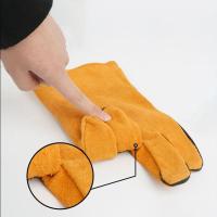 Soft Welding Gloves Anti-scalding Heat Resistant Gardening Safety Gloves Durable Protective Leather Working Gloves Farms - details 13