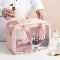 Bolsa de Maquillaje de Viaje Grande Organizador de Cosméticos Impermeable Transparente - details 2