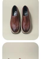 Nuevos zapatos de cuero para hombre, de cuero genuino de alta gama, zapatos de cuero vacuno puro con suela blanda - details 3