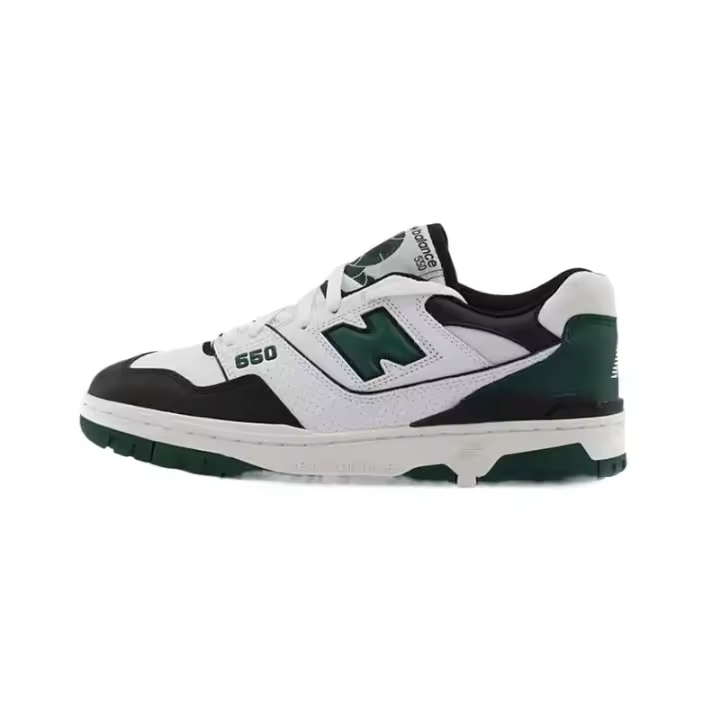 【Tienda insignia oficial】 Leten NB 550 Shift Sport Pack Zapatos deportivos casuales para hombre y mujer blanco negro verde - 1