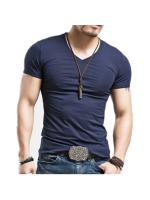 Nueva Camiseta para Hombre 2025 MRMT Cuello en V, 10 Colores, Tallas S-5XL - details 1