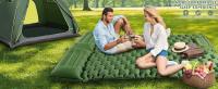 Esterilla de Camping para 2 Personas Amplia, Gruesa, Inflable con Bomba de Aire a Pedal, Ultraligera y Portátil Ideal para Playa, Senderismo - details 3