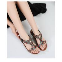 Sandalias de Mujer Verano 2025 |   Zapatos Bohemios Étnicos con Cristales |   Sandalias Deportivas Playa Suela Blanda Antideslizante - Moda Elegante y Confort - details 11