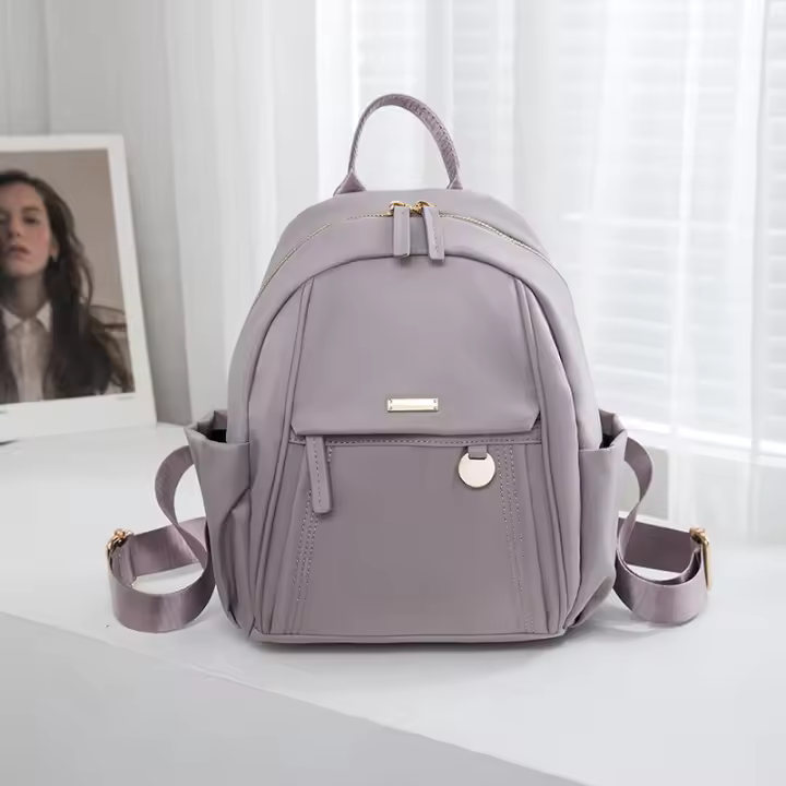 Mochilas pequeñas para mujer, bolsos de uso diario, bolso informal de mano, tela Oxford duradera, bolso de libros de moda, superligero - 1