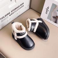 Zapatos de cuero para niños y niñas, botas informales antideslizantes, versátiles y elegantes, de fondo suave, estilo princesa, a la moda, novedad de invierno, 2024 - details 3