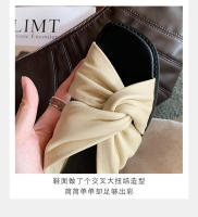 Zapatillas de las mujeres de verano pliegues retorcido fondo plano exterior desgaste sandalias versátil cabeza cuadrada nube media arrastre - details 11