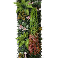 Decoración de Césped Verde Artificial Panel de Pared de Planta Simulada de 40*120CM - details 2