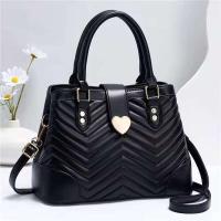 2022 Bolso de gran capacidad Nuevo patrón de onda Hebilla Bolso de mujer de moda - details 1