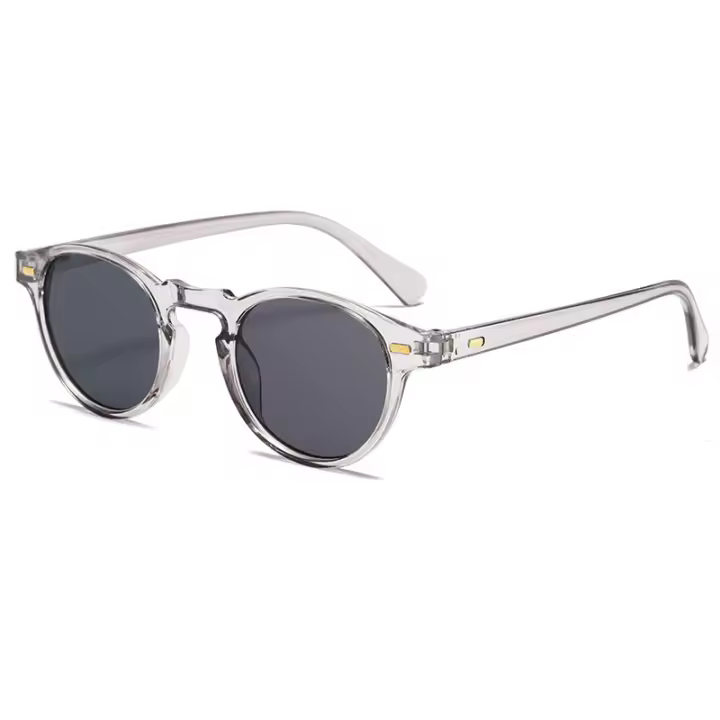 Gafas de Sol Retro Artísticas Estilo Japonés-Coreano Beige Chic Protección Solar de Moda para Madre y Bebé - 1