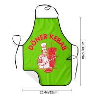 Delantal de Doner Kebab Personalizado Unisex para Adultos Ideal para Cocinar, Hornear, Jardinería - details 73