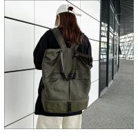 Mochila de gran capacidad Unisex, bolso deportivo impermeable de nailon, mochilas escolares de tendencia, bolso de viaje de ocio portátil - details 13