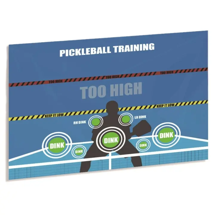 Almohadilla de práctica para paredes y habitaciones interiores al aire libre para hombres y mujeres, Pickleball Dink, gimnasio de entrenamiento - 1