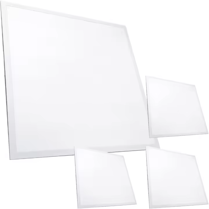 Pack 4x Panel LED 60x60cm 48W, CCT (Selector de Color Blanco Calido, Neutro y Frio), 5000 Lúmenes, Driver incluido - 1