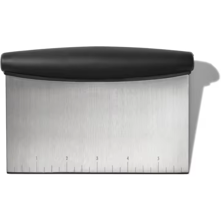 Good Grips raspador de banco y Chopper, 1 Cuenta, plateado/negro - 1