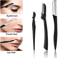Juego de Recortar Cejas de 3 a 11 Piezas Tijeras, Pinzas, Maquinilla de Afeitar, Peine, Maquinilla de Afeitar Herramientas de Cuidado de la Piel Facial de Belleza - details 4