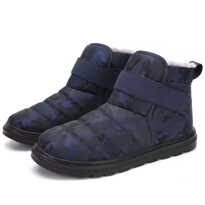 Nuevas botas de nieve, zapatos de algodón cálidos de terciopelo para exteriores - 1