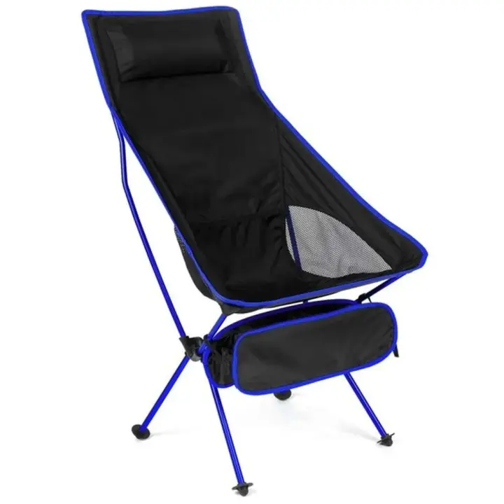 Ultraligero plegable Camping senderismo pesca Picnic herramientas al aire libre viaje playa asiento silla - 1