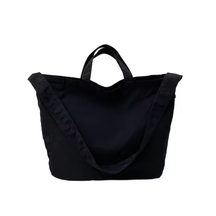 Bolso de hombro de nailon con cremallera informal, bolso de mano de gran capacidad de Color sólido de estilo coreano, bolsa de almacenamiento, bolso suave para axila para exteriores - 1