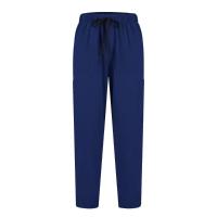 Uniforme de enfermera de color sólido para mujer, traje de pantalones de manga corta con cuello en V de tela de secado rápido, uniforme de enfermería con múltiples bolsillos - details 52
