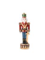 Gran oferta, marioneta creativa, Cascanueces, adorno navideño creativo para el hogar, gabinete de vino, adorno de resina - details 15