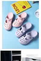 Moda Verano 2025 Zapatillas de Playa y Jardín Comodas EVA Unisex Slippers con Agujeros para Interiores y Exteriores - details 15