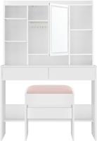 Luces LED de 3 Colores con Brillo Ajustable Mesa de Maquillaje con Espejo - details 20