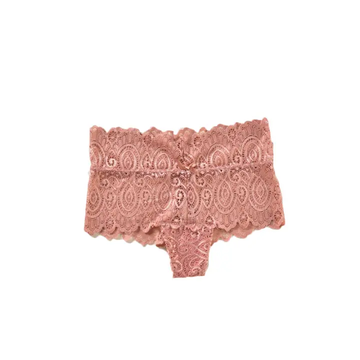 Bragas Sexys de Encaje para Mujer Ropa Interior Tanga de Espalda en T, Pantalones de Cintura Baja, Lencería Íntima, Perspectiva, Talla 4XL - 1